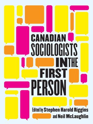 cover image of Canadian Sociologists in the First Person